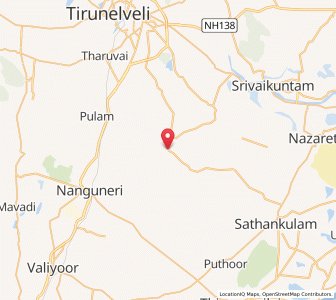 Map of Mulaikkaraippatti, Tamil Nadu