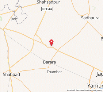 Map of Mulana, Haryana