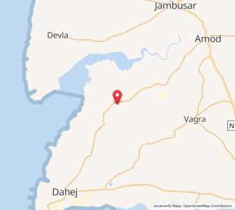 Map of Muler, Gujarat