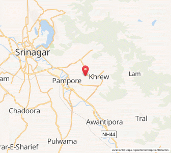 Map of Munapor, Kashmir