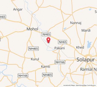 Map of Mundhevadi, Maharashtra
