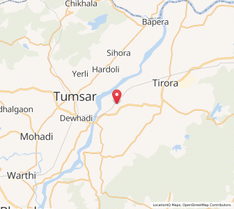Map of Mundikota, Maharashtra