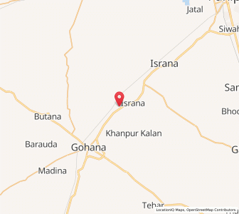 Map of Mundlana, Haryana