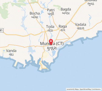 Map of Mundra, Madhya Pradesh