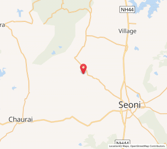 Map of Mungwani Kalan, Madhya Pradesh