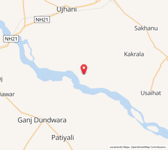 Map of Munishnagar, Uttar Pradesh