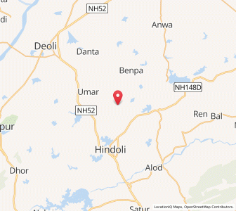 Map of Munshipura, Rajasthan