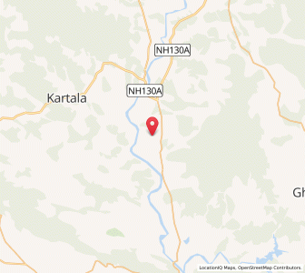 Map of Munund, Chhattisgarh