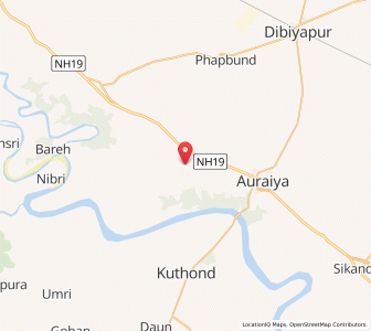 Map of Murhi, Uttar Pradesh