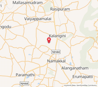 Map of Murtinayakkanpatti, Tamil Nadu