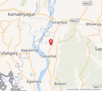 Map of Musalmanpara, Assam