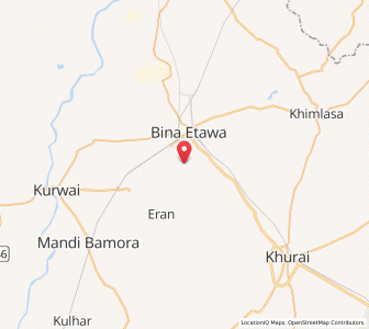 Map of Musyawada, Madhya Pradesh