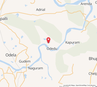 Map of Mutaram, Andhra Pradesh
