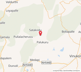 Map of Mutukula, Andhra Pradesh