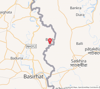 Map of Nabatkati, West Bengal