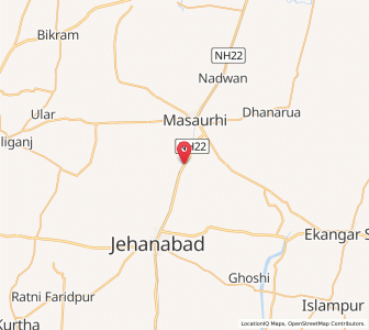 Map of Nadaul, Bihar