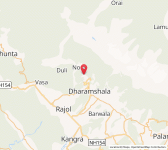 Map of Naddi, Himachal Pradesh