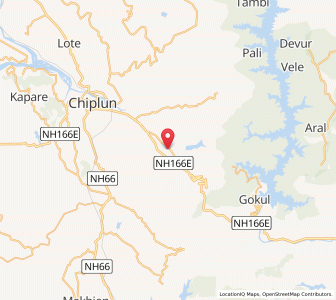 Map of Nadgaon, Maharashtra