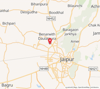 Map of Nadi ki Dhani, Rajasthan