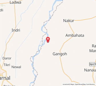 Map of Nagal Rajput, Uttar Pradesh