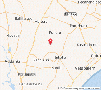Map of Nagandla, Andhra Pradesh