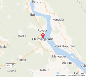 Map of Nagaram, Andhra Pradesh