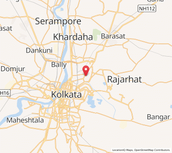Map of Nagarbazar, West Bengal