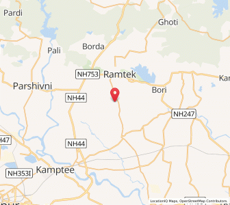 Map of Nagardhan, Maharashtra