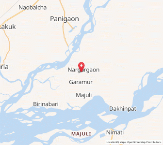 Map of Nagargaon, Assam