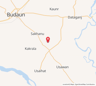 Map of Nagaria Hardas, Uttar Pradesh