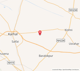 Map of Nagaria Kukput, Uttar Pradesh