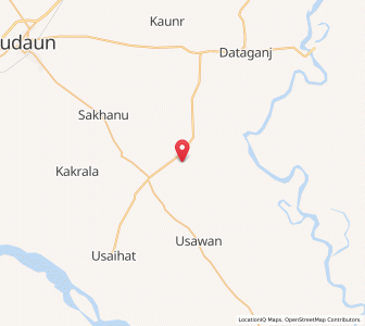 Map of Nagaria, Uttar Pradesh