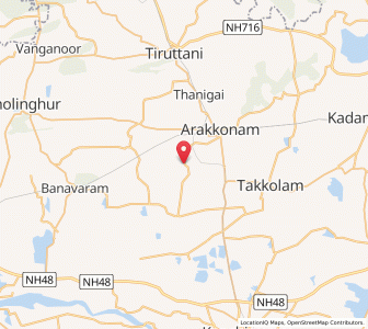 Map of Nagavedu, Tamil Nadu