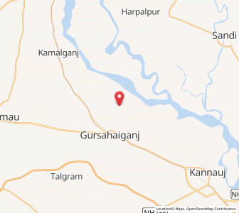 Map of Nagla Bagh, Uttar Pradesh