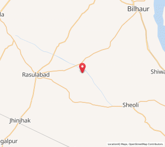 Map of Nagla Bansi, Uttar Pradesh