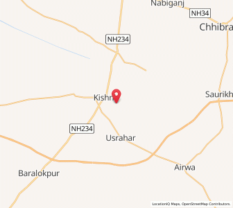 Map of Nagla Barah, Uttar Pradesh