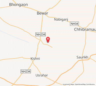 Map of Nagla Bhaj, Uttar Pradesh