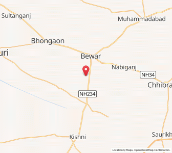 Map of Nagla Chafra, Uttar Pradesh