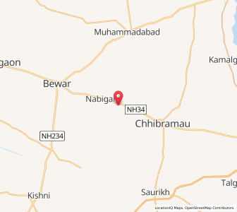 Map of Nagla Dhipari, Uttar Pradesh