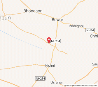 Map of Nagla Gadarian, Uttar Pradesh