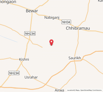 Map of Nagla Gokal, Uttar Pradesh
