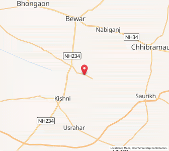 Map of Nagla Harchandi, Uttar Pradesh