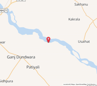 Map of Nagla Jagmai, Uttar Pradesh