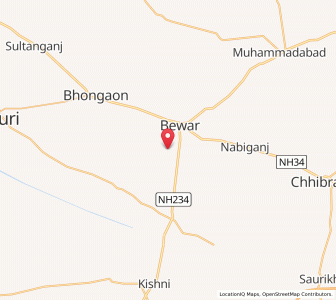 Map of Nagla Jawahir, Uttar Pradesh