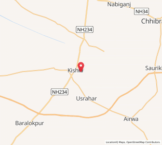 Map of Nagla Jijai, Uttar Pradesh