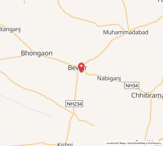 Map of Nagla Kachhi, Uttar Pradesh