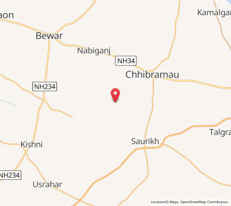 Map of Nagla Kalka, Uttar Pradesh