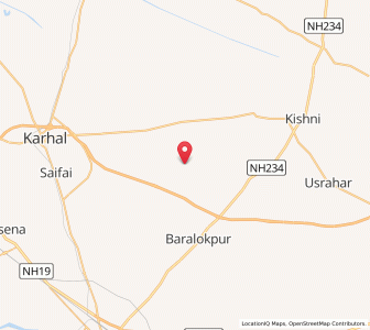 Map of Nagla Kallar, Uttar Pradesh