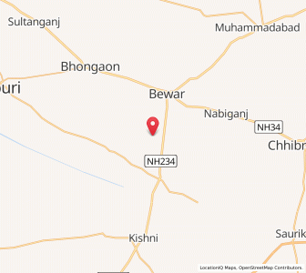 Map of Nagla Kallu, Uttar Pradesh