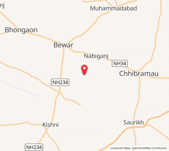 Map of Nagla Kalyanpur, Uttar Pradesh